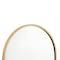 Flash Furniture Mila 20in x 30in Arched Metal Framed Wall Mirror, Gold HMHD-23M006YBN-GLD-GG - alternate 10